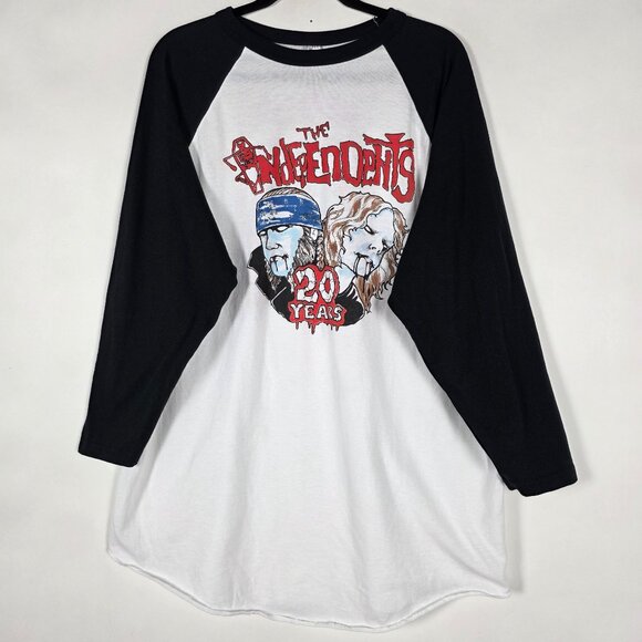 Augusta The Independents 20 Years Horror Punk Mens 2XL Raglan Sleeve Shirt - Picture 1 of 5